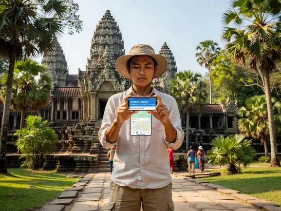 avoid roaming cambodia - eSIMYat travel eSIM guide for Cambodia travelers