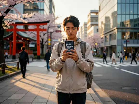 How to avoid roaming charges in Japan using eSIMYat travel eSIM