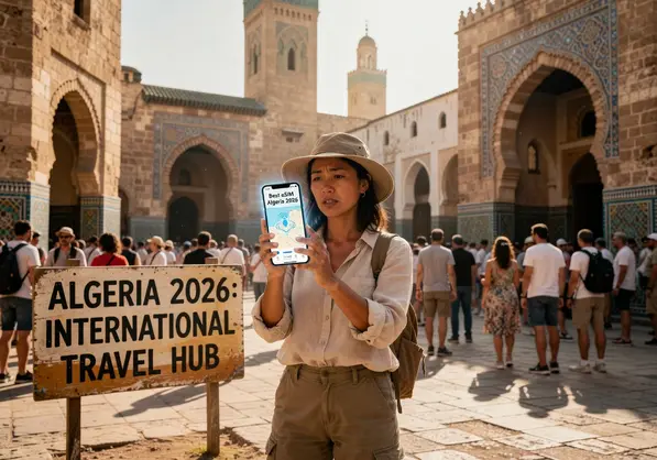 Best eSIM for Algeria 2026 - eSIMYat travel eSIM coverage guide