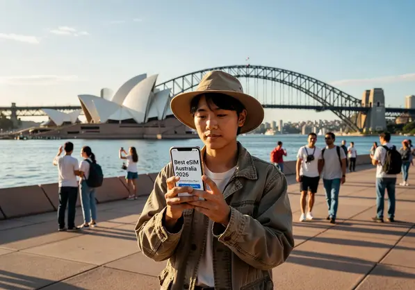 Best eSIM for Australia 2026 — eSIMYat travel eSIM guide for Australian trips