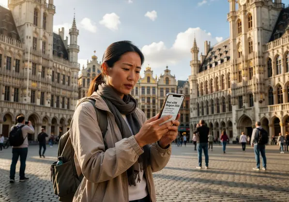 Best eSIM for Belgium 2026 — eSIMYat travel eSIM guide for Brussels and Bruges