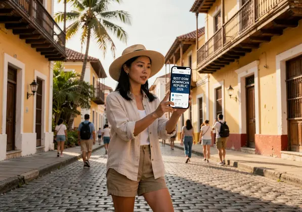 Best eSIM for Dominican Republic 2026 - eSIMYat travel eSIM guide for Punta Cana