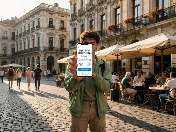 Best eSIM for Europe 2026 — eSIMYat travel eSIM regional plan guide