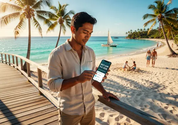 Best eSIM for Fiji 2026 - eSIMYat travel eSIM guide for Fiji