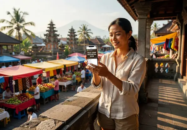 Best eSIM for Indonesia 2026 - eSIMYat travel eSIM guide for Bali and beyond