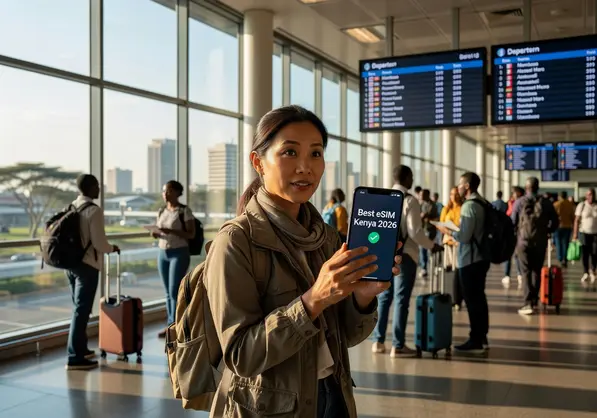 Best eSIM for Kenya 2026 — eSIMYat travel eSIM activation guide for Nairobi