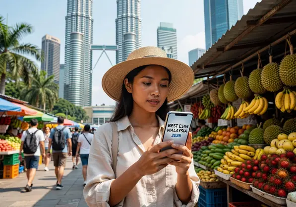 best eSIM for Malaysia 2026 - eSIMYat travel eSIM plans comparison guide