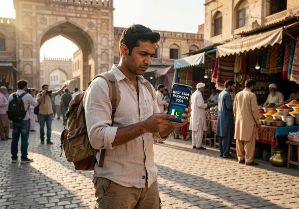 Best eSIM for Pakistan 2026 - eSIMYat travel eSIM plans and coverage guide