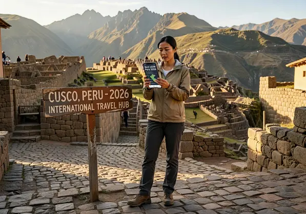Best eSIM for Peru 2026 - eSIMYat travel eSIM guide for Machu Picchu and Lima