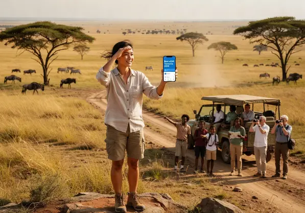 Best eSIM for Tanzania 2026 - eSIMYat travel eSIM guide for Serengeti and Zanzibar
