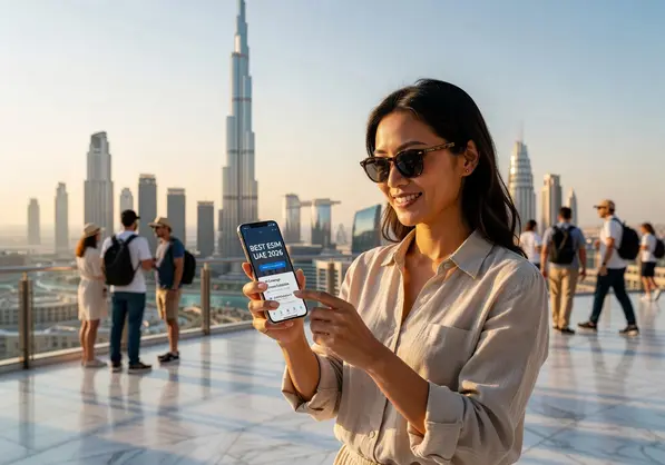 Best eSIM for UAE 2026 - eSIMYat travel eSIM provider comparison guide