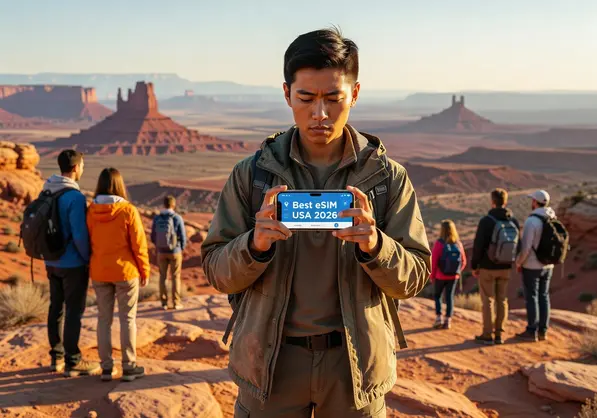 Best eSIM for USA 2026 - eSIMYat travel eSIM plans comparison guide