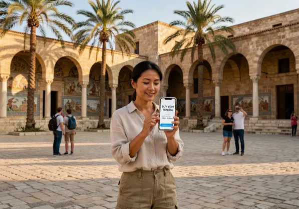 Buy eSIM Tunisia - eSIMYat travel eSIM guide for Tunisia