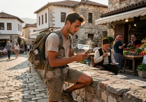 Cheapest eSIM for Albania 2026 - eSIMYat travel eSIM plans starting at $1.99