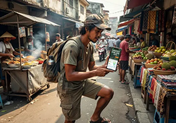 cheapest esim asia 2026 - eSIMYat backpacker travel eSIM guide for Southeast Asia