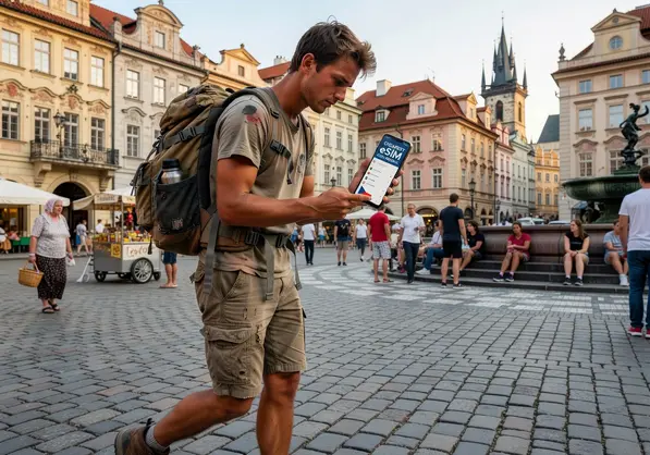 Cheapest eSIM for Czech Republic 2026 - eSIMYat travel eSIM activation guide