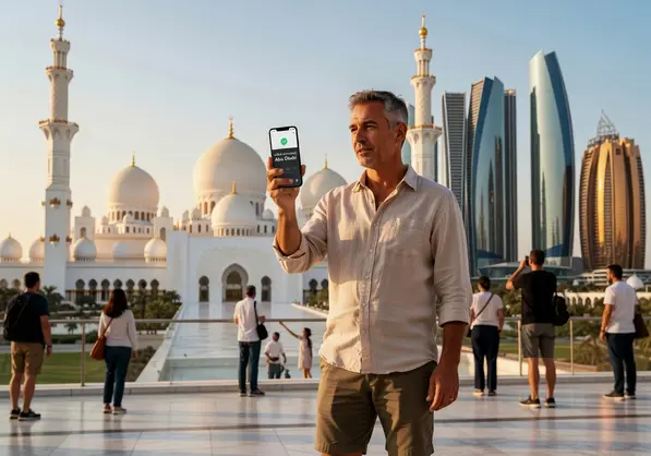 eSIM for Abu Dhabi tourist guide — stay connected with eSIMYat