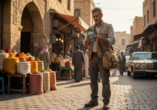 eSIM for Baghdad tourist internet guide 2026 — eSIMYat Iraq data plans