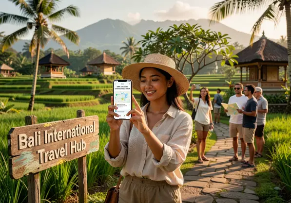 eSIM for Bali tourist internet guide - eSIMYat Indonesia data plans