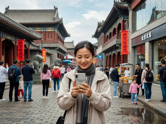 eSIM for Beijing tourist internet guide - eSIMYat data plans for China travel