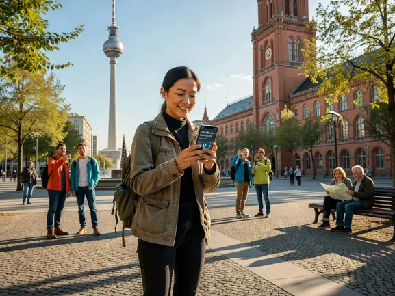 eSIM for Berlin tourist guide - stay connected across Germany with eSIMYat