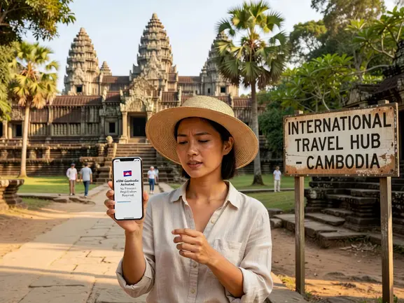 eSIM Cambodia no passport registration - instant QR activation guide for tourists