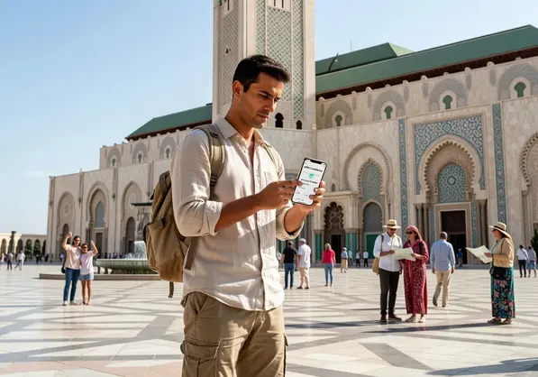 eSIM for Casablanca Morocco — tourist internet setup guide with eSIMYat
