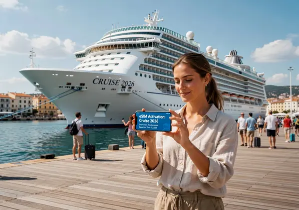 eSIM for cruise ship travel 2026 — stay connected at every port with eSIMYat