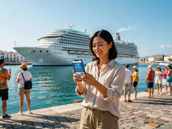 eSIM for cruise ship travelers — stay connected at every port with eSIMYat