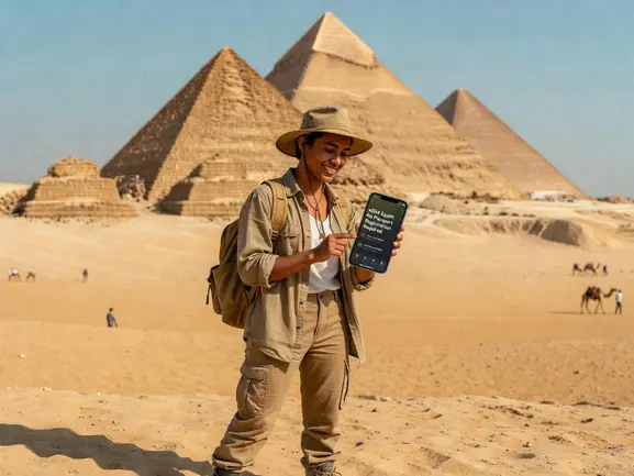 eSIM Egypt no passport registration - instant QR code activation guide