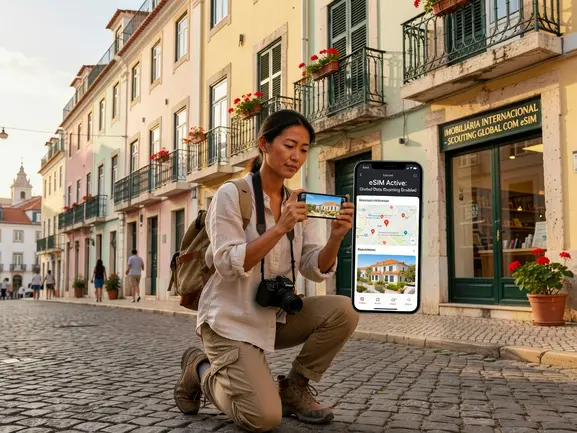 eSIM for real estate scouting — stay connected with eSIMYat travel eSIM