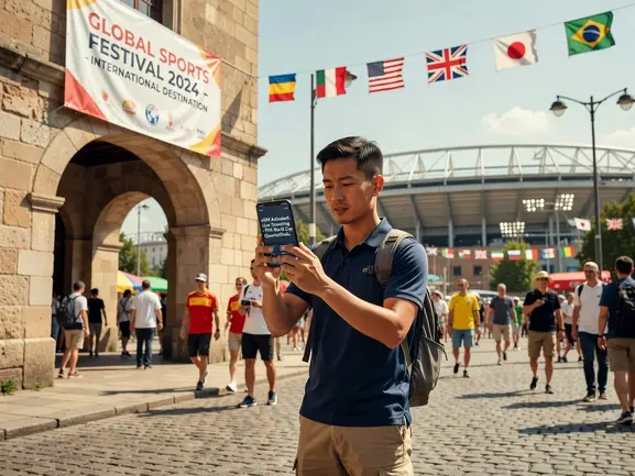 eSIM for sports tournaments - eSIMYat travel eSIM setup guide for fans