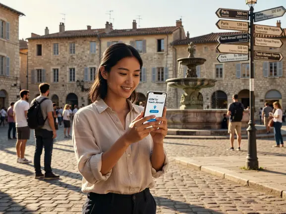 eSIM for teach abroad setup guide on smartphone - eSIMYat travel eSIM