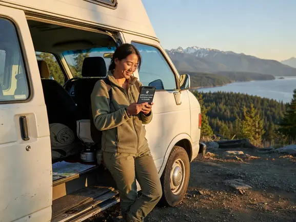 eSIM for van life - eSIMYat travel eSIM guide for campervans