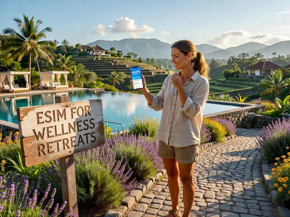 esim for wellness retreats - eSIMYat travel eSIM guide for yoga and mindfulness travelers