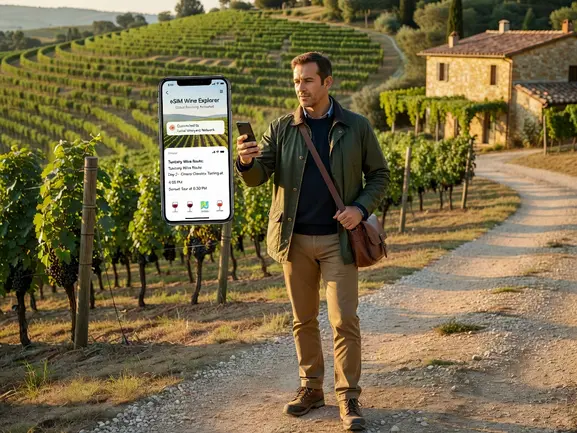 esim for wine tourism - eSIMYat travel eSIM guide for vineyard hopping