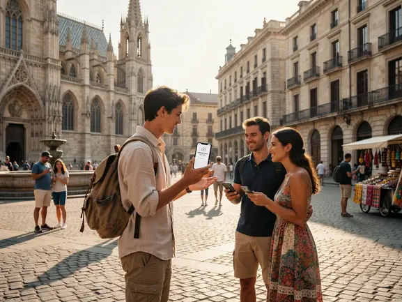 eSIM hotspot sharing setup on smartphone - eSIMYat travel eSIM guide