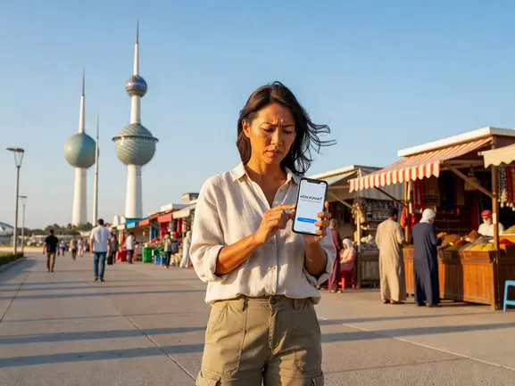 eSIM Kuwait no passport registration - instant QR activation guide by eSIMYat