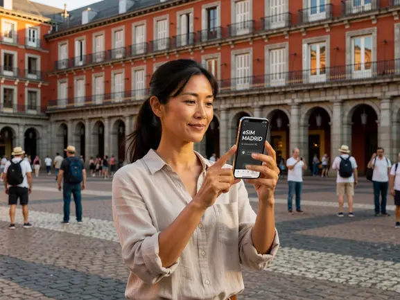 eSIM for Madrid - tourist internet guide by eSIMYat