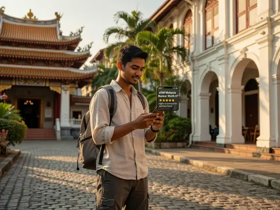 eSIM Malaysia review worth it - eSIMYat travel eSIM activation guide for Malaysia