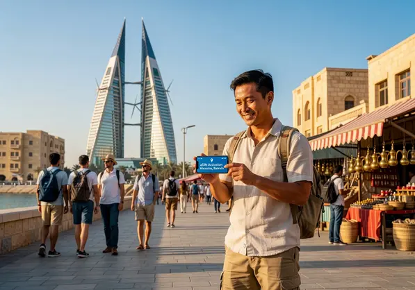 eSIM for Manama Bahrain - tourist internet guide by eSIMYat