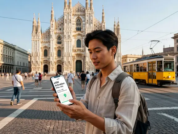 eSIM for Milan Italy — tourist internet guide with eSIMYat