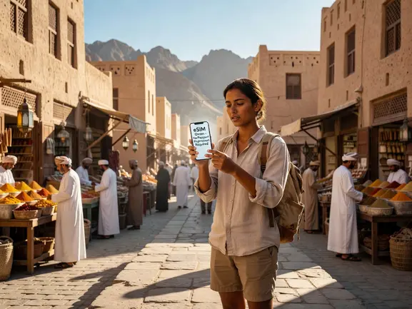 eSIMYat eSIM for Oman activation without passport registration — QR code setup guide