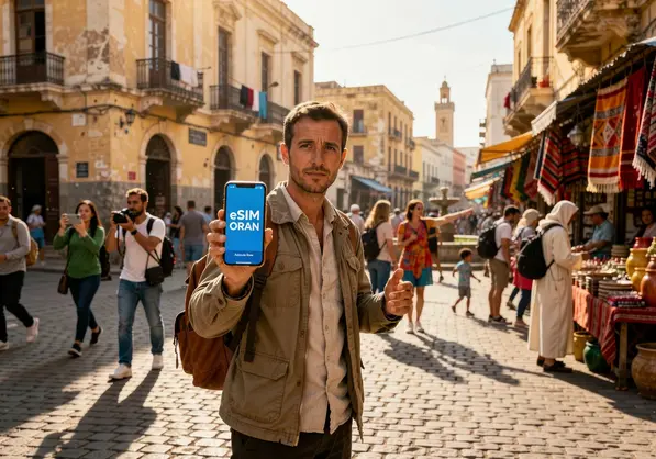 eSIM for Oran Algeria — tourist data plan activation guide by eSIMYat