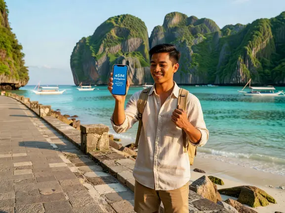 eSIM Philippines no passport registration - instant QR activation with eSIMYat