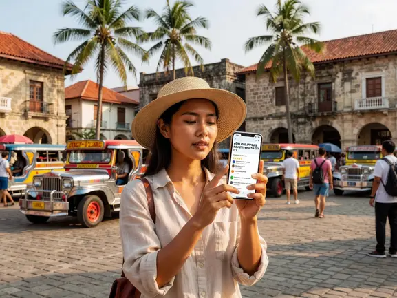 eSIM Philippines review — traveler activating eSIMYat plan for Philippines trip