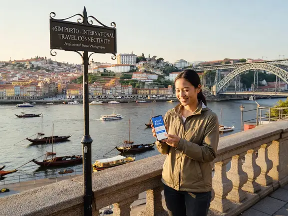 eSIM for Porto Portugal travel internet guide 2026 by eSIMYat