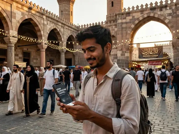 eSIMYat travel eSIM for Ramadan travel in the Middle East