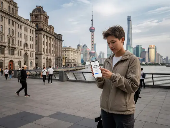 eSIM for Shanghai tourist internet guide 2026 - stay connected with eSIMYat