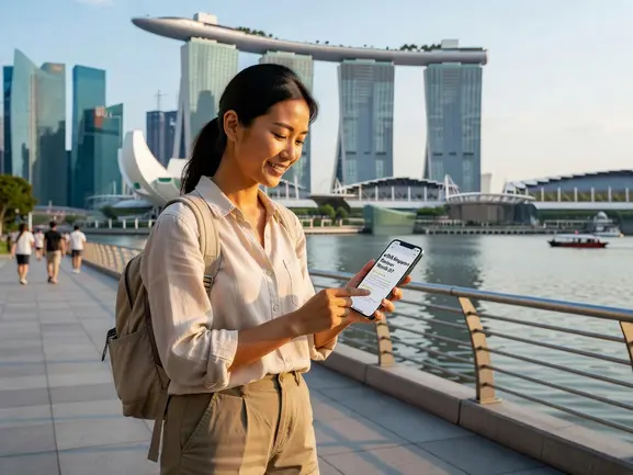 eSIM Singapore review - eSIMYat travel eSIM plan for Singapore trip